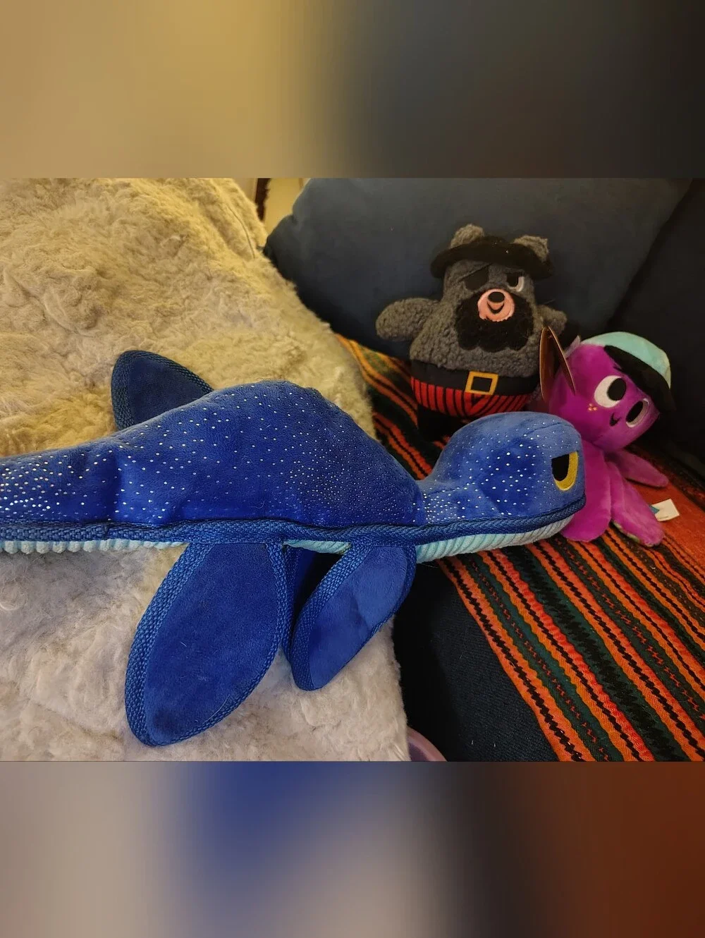 NWT BarkBox Dog Toy Lot of 3 - Barkbear The Pirate, Odd Ollie &Luke Ness Monster